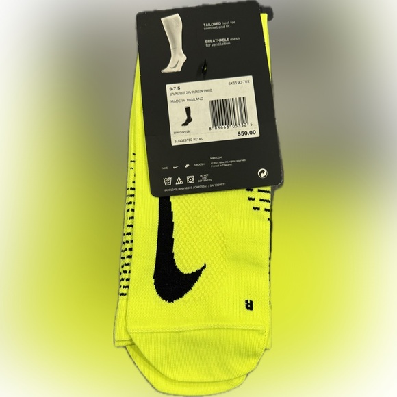 NWT Nike Elite Lightweight over the calf socks - Picture 2 of 2